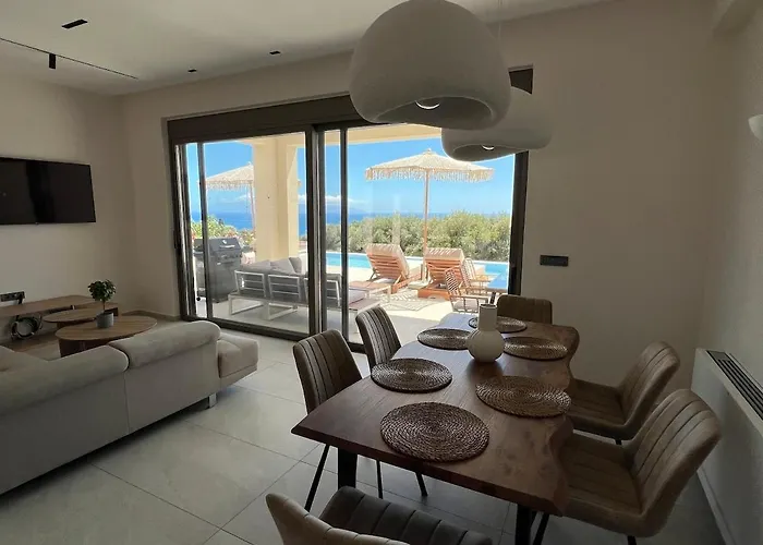 빌라 Thalassa Haven Lourdas 로우드하타